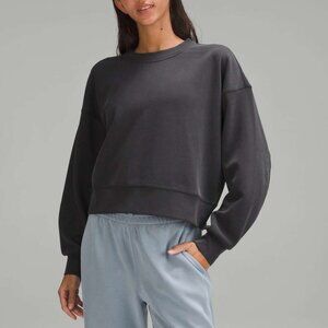 Lululemon Ribbed Softstreme Perfectly Oversized Cropped Crew